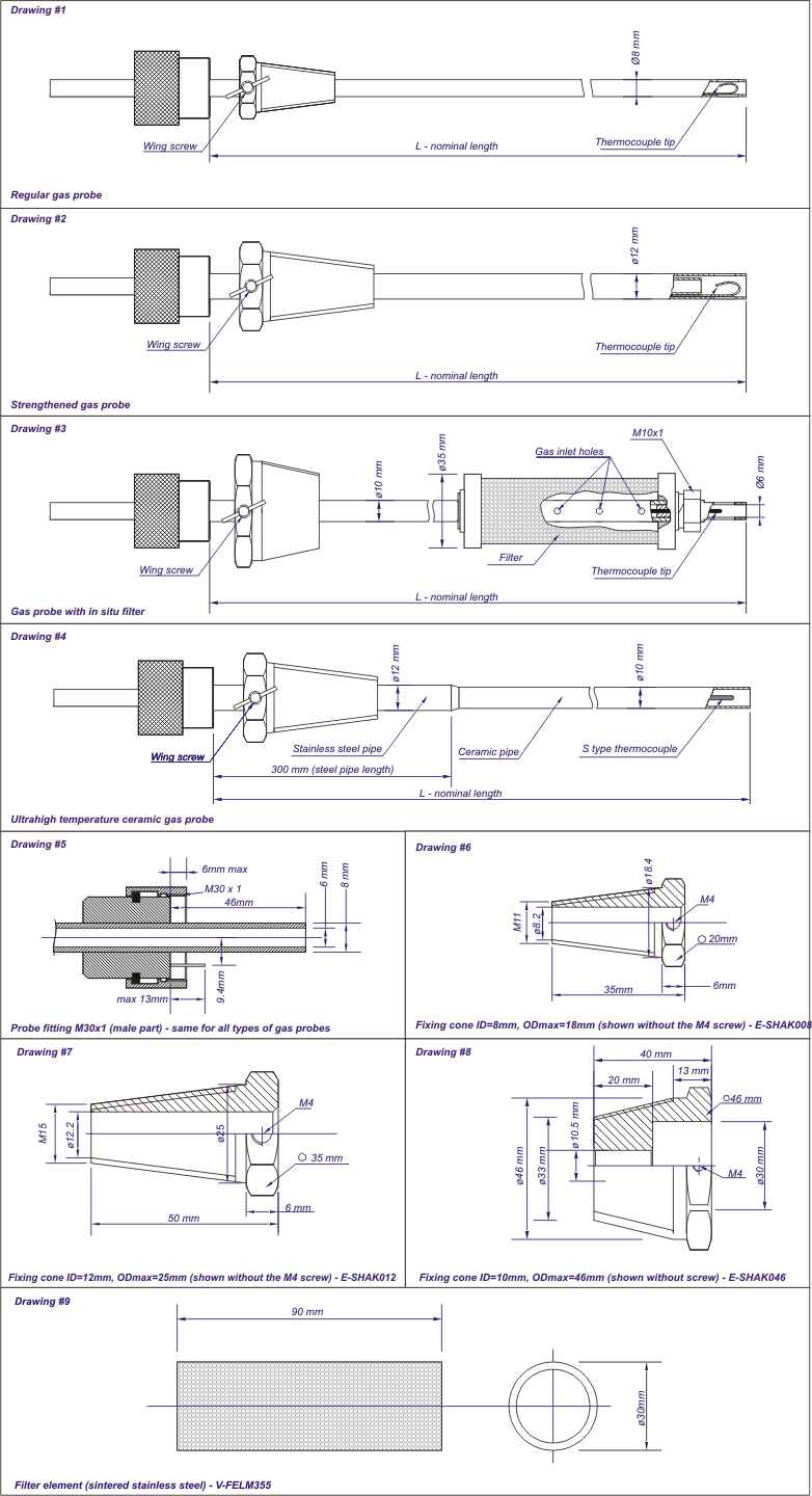 Technical drawings